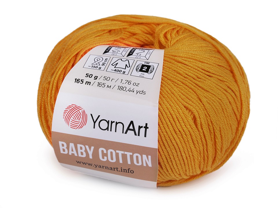 Pletacia priadza YarnArt Baby Cotton 50g