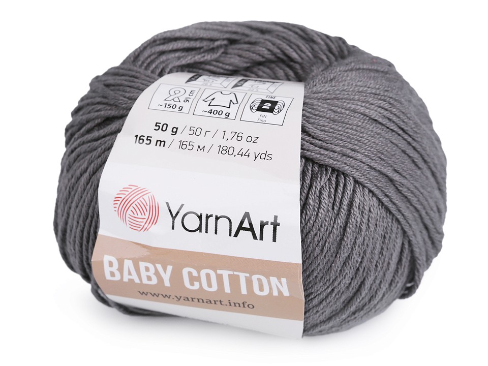 Pletacia priadza YarnArt Baby Cotton 50g