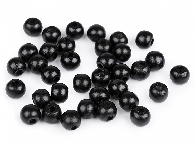 Drevené koráliky Ø10mm - 20g