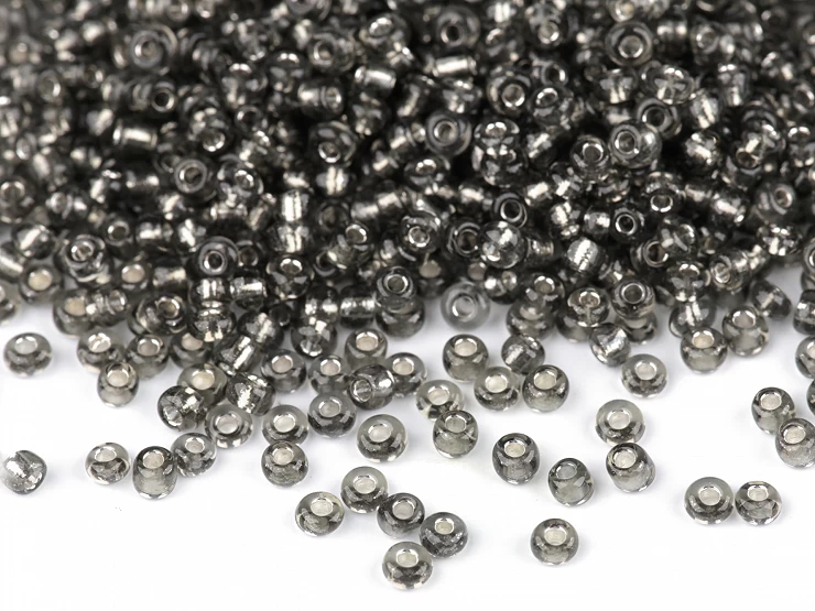 Perličky rokajl 12/0 s prieťahom 2mm - 50g
