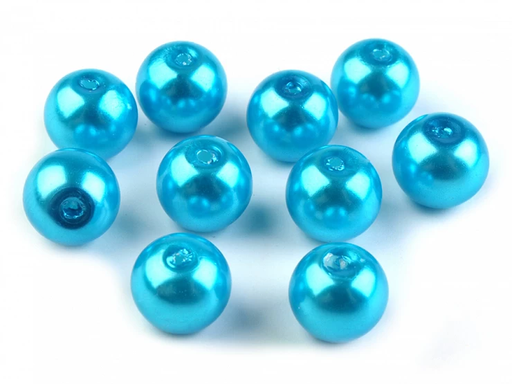 Sklenené voskové perly Ø8 mm - 50g