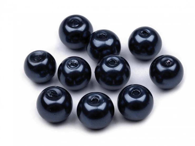 Sklenené voskové perly Ø8 mm - 50g