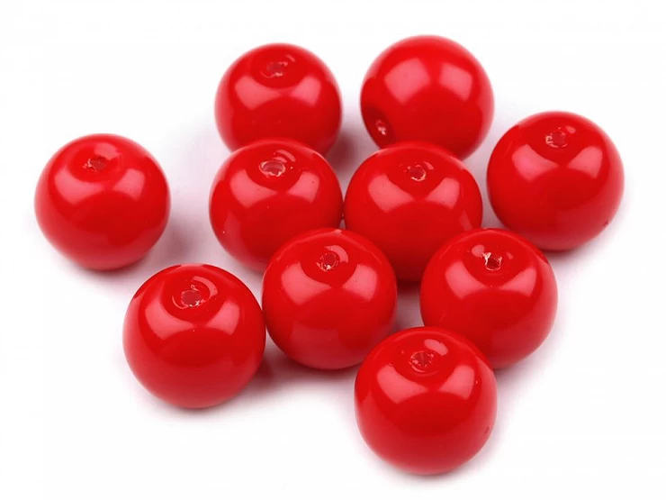 Sklenené voskové perly Ø10 mm - 50g
