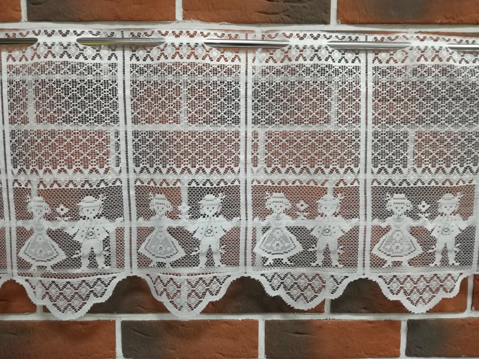 VITRÁŽOVÁ ZÁCLONKA MARTA výška 45cm
