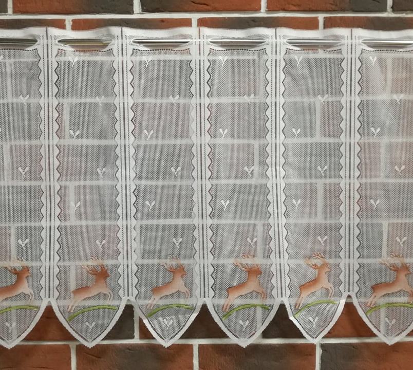 VITRÁŽOVÁ ZÁCLONKA BOŽIDARA výška 60cm