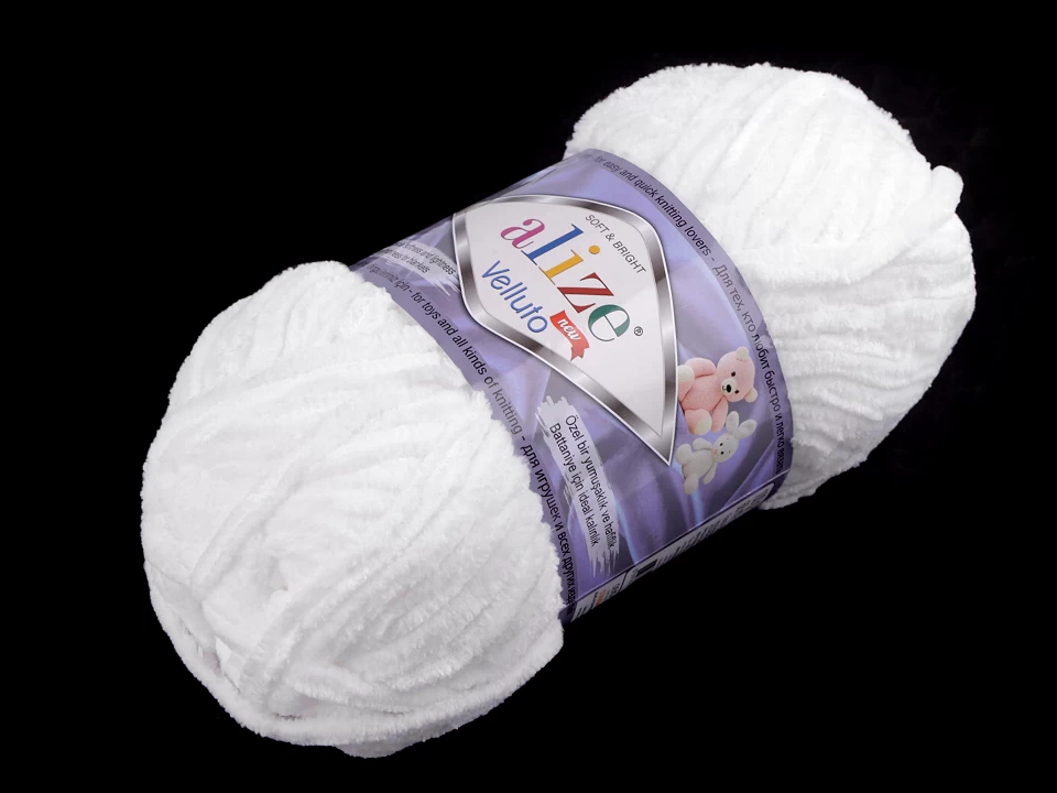Pletacia ženilková priadza Alize Velluto 100 g