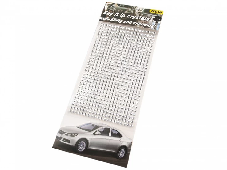 Samolepiace kamienky na lepiacom prúžku Ø4 mm - 1 karta