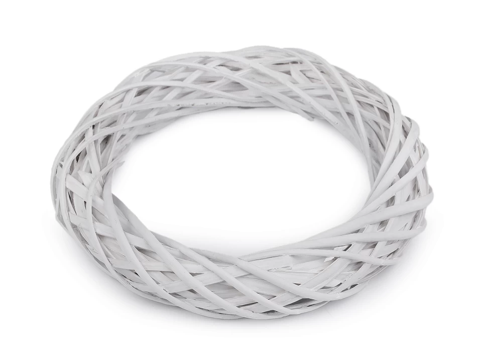 Prútený veniec Ø30 cm - 1 ks