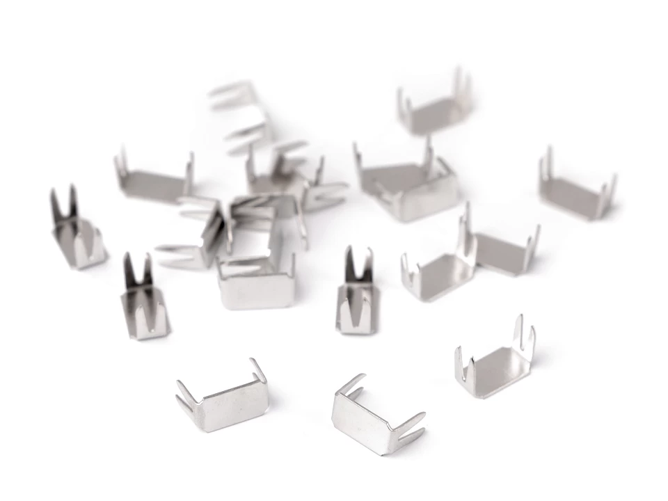 Koncovka na zips 10 mm dolná - 20 ks