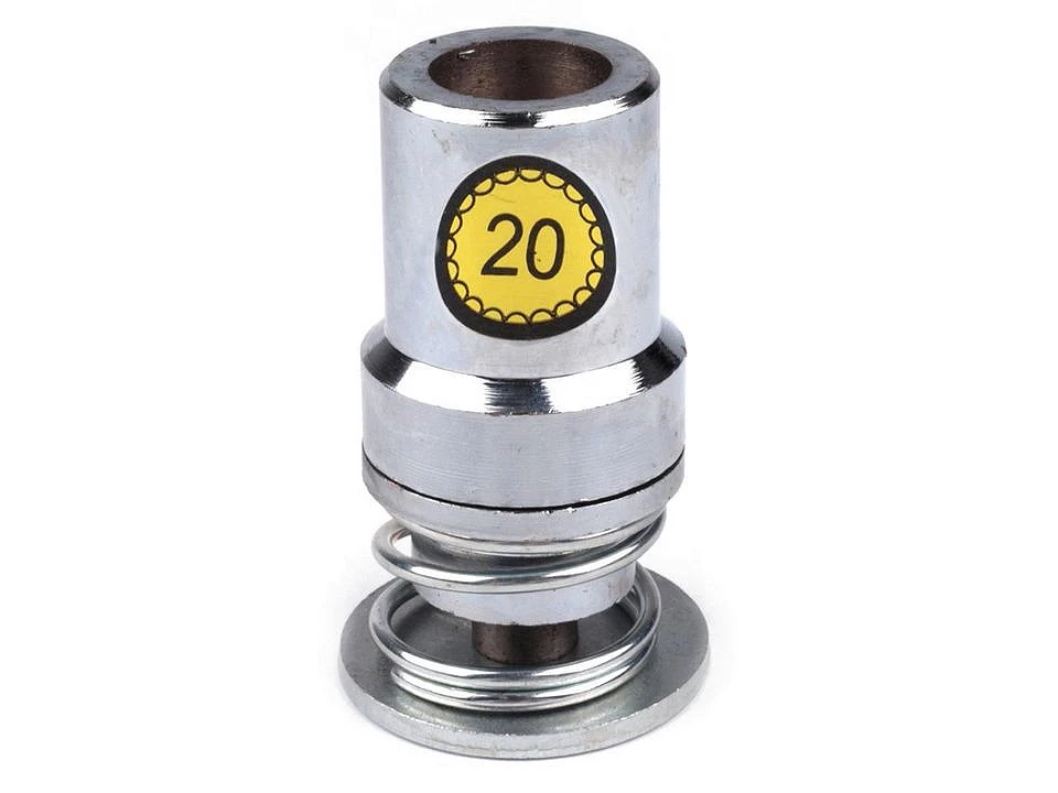 Piston na poťahovanie gombíkov - 1 sada