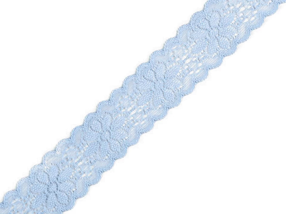 Elastická čipka šírka 30 mm - 1 m