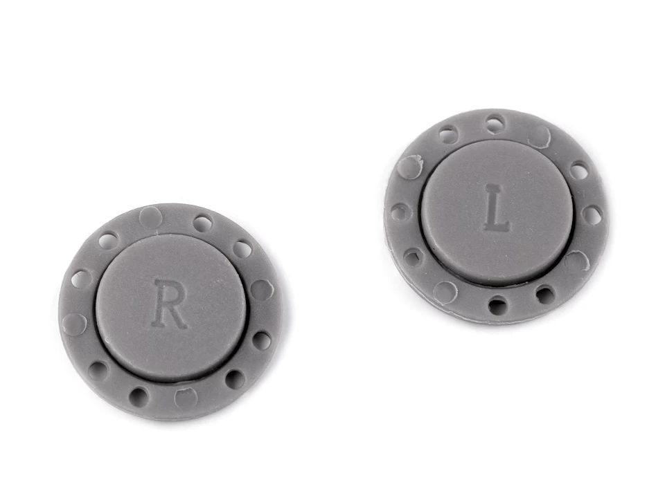 Magnetické zapínanie prišívacie / gombík Ø23 mm - 2 sada