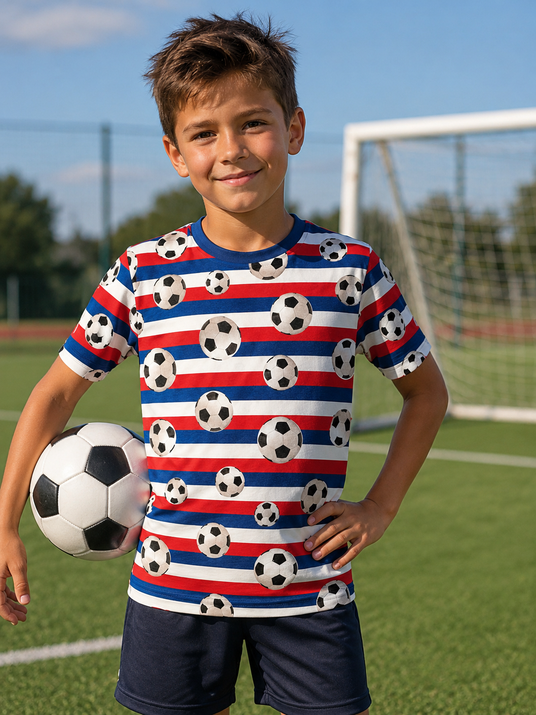 FUTBALOVÉ LOPTY A TRIKOLÓRA NA ÚPLETE