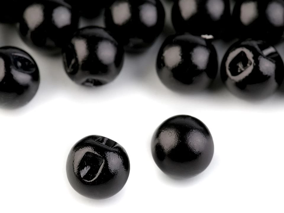 Perla k našitiu / gombík Ø10 mm - 20 ks