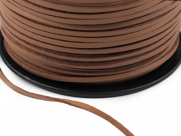 Remienok imitácia kože šírka 2,5 mm - 5m