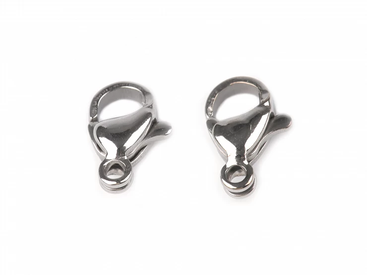 Karabínka z nerezovej ocele 6x10 mm - 2 ks