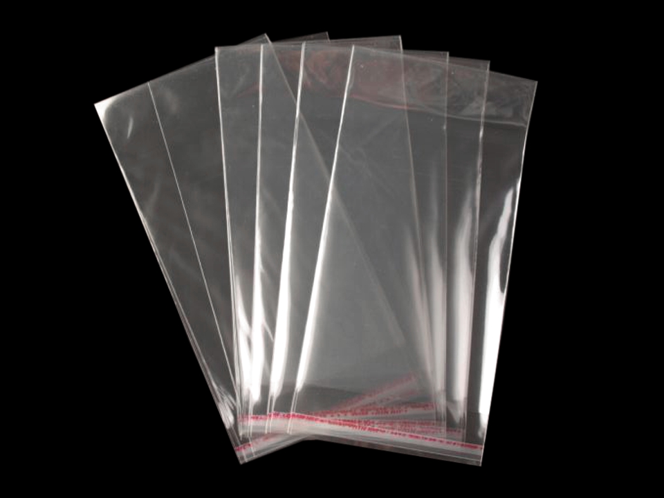 PP vrecko s lepiacou lištou 11x20 cm - 20ks