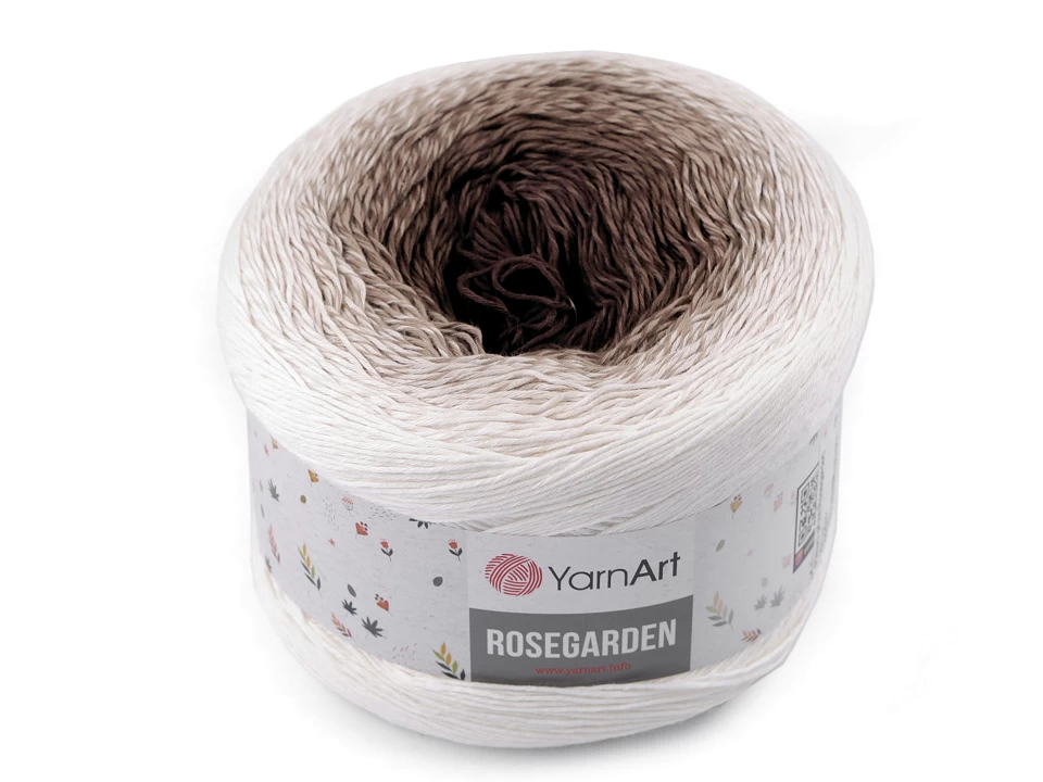 Bavlnená pletacia priadza YarnArt Rosegarden 250g