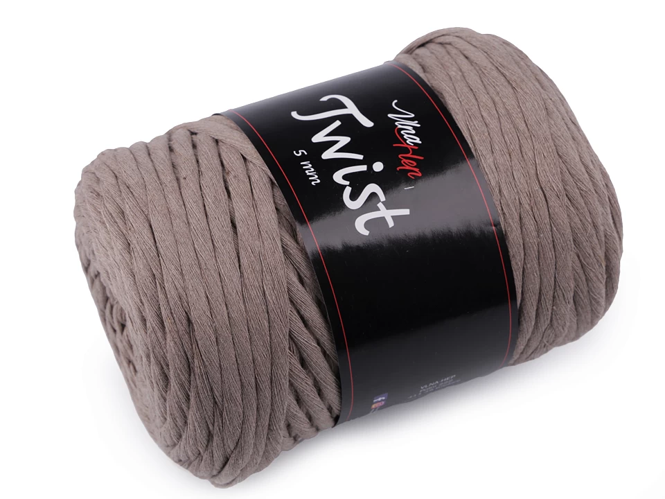 Bavlnená pletacia priadza Vlna-Hep Twist 500g