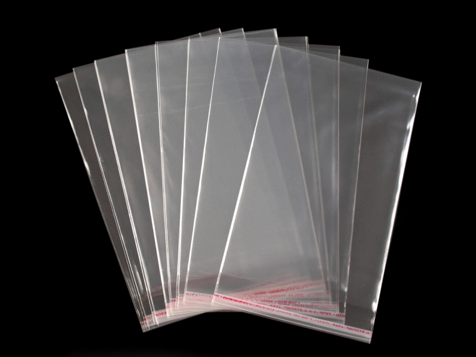 PP vrecko s lepiacou lištou 13x20 cm - 20ks
