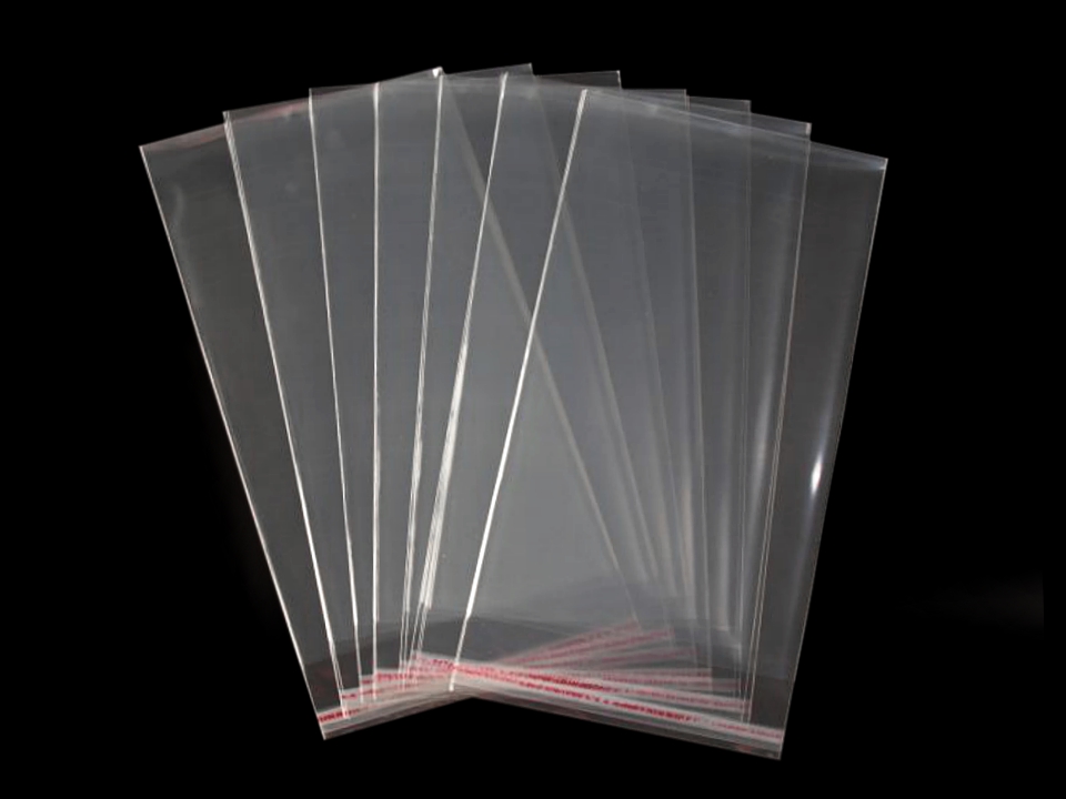 PP vrecko s lepiacou lištou 14x25 cm - 20ks
