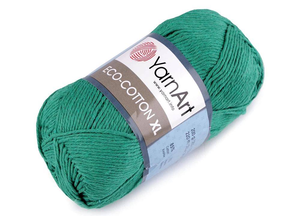 Pletacia priadza YarnArt Eco - cotton XL 200g