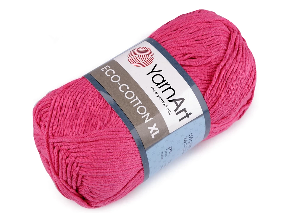 Pletacia priadza YarnArt Eco - cotton XL 200g