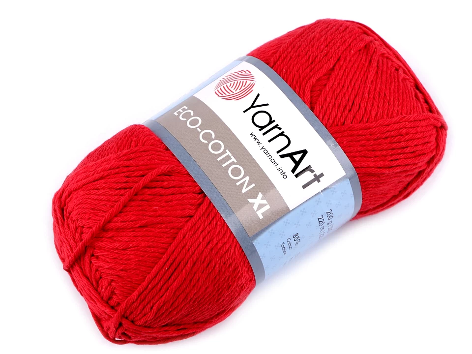 Pletacia priadza YarnArt Eco - cotton XL 200g