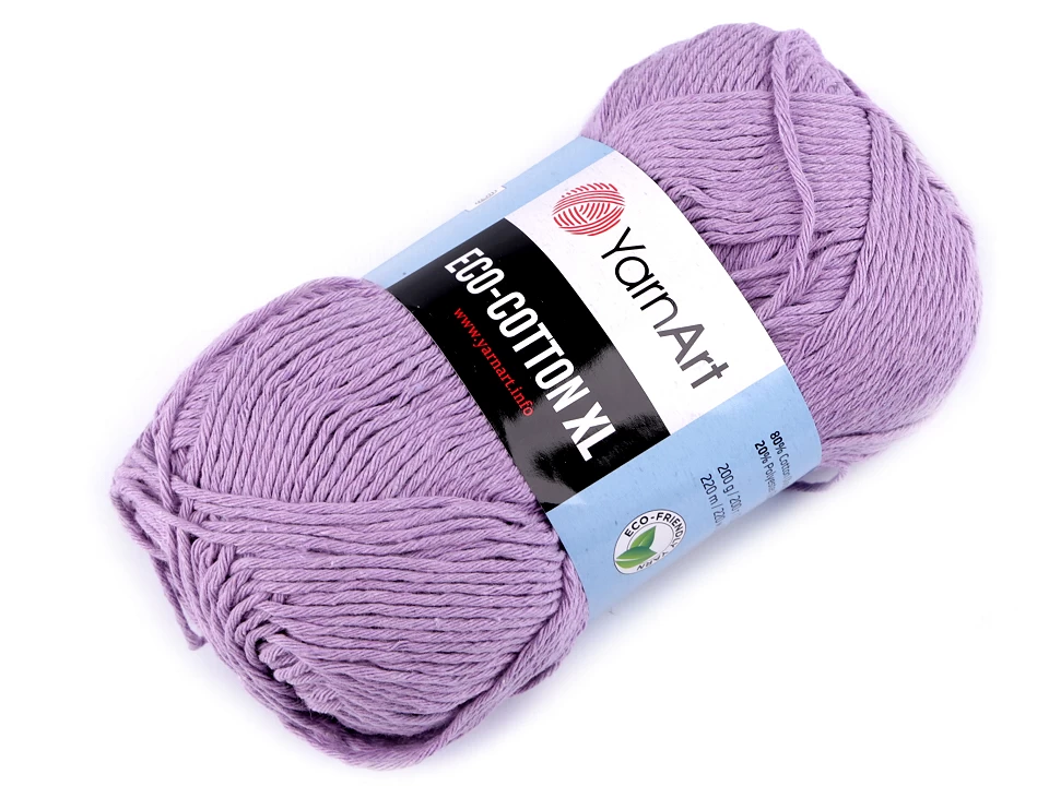 Pletacia priadza YarnArt Eco - cotton XL 200g