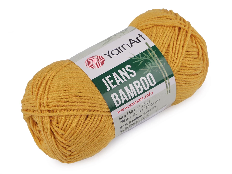 Pletacia priadza YarnArt Jeans Bamboo 50 g