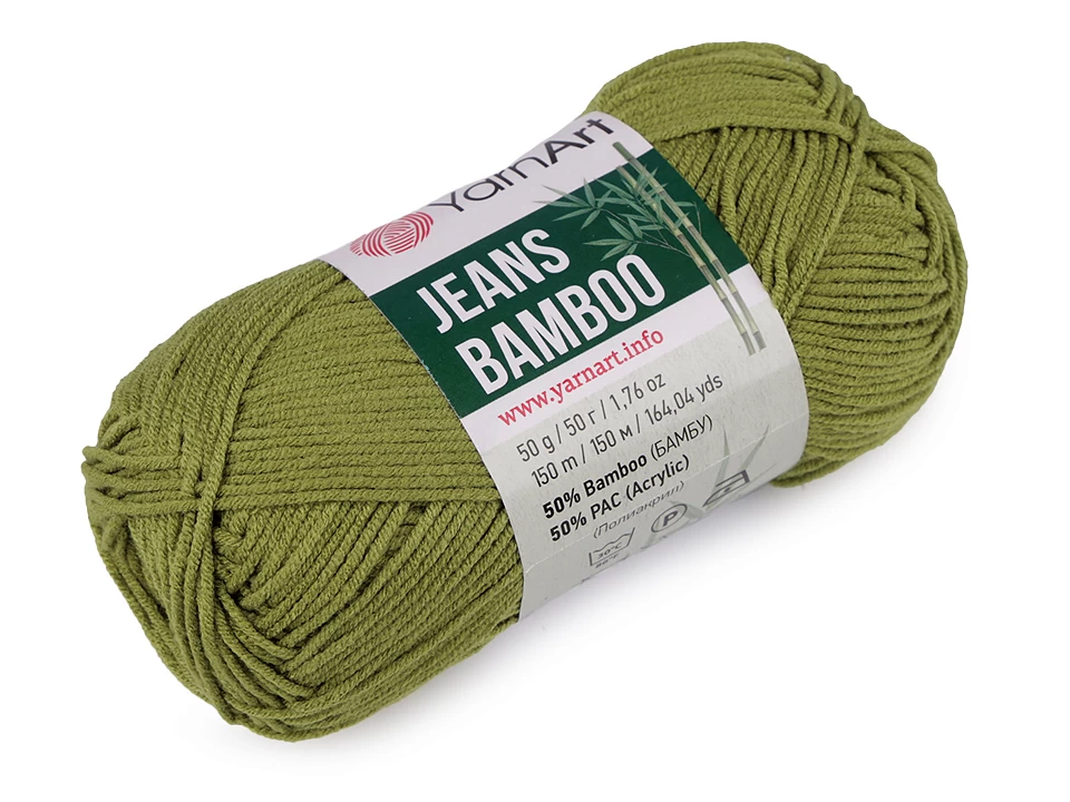 Pletacia priadza YarnArt Jeans Bamboo 50 g