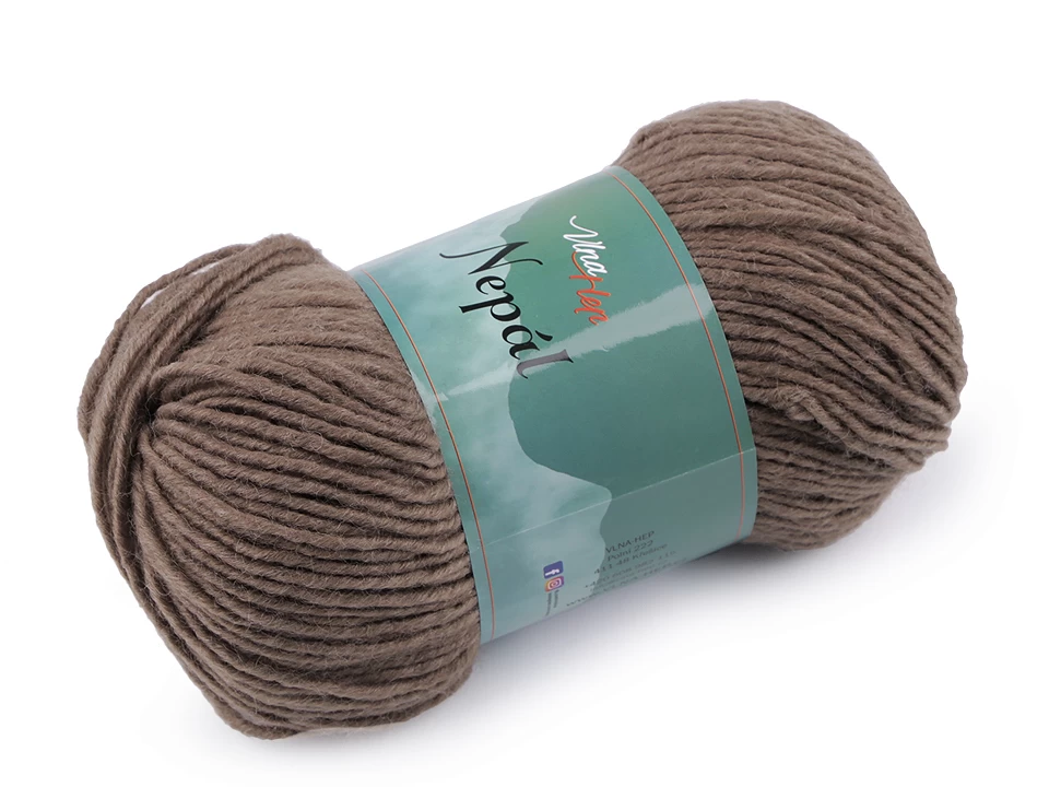 Pletacia priadza Vlna-Hep Nepál 100g