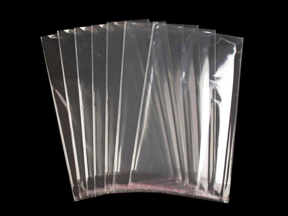 PP vrecko s lepiacou lištou 22x35 cm - 20ks