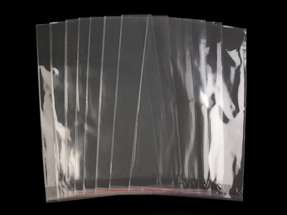 PP vrecko s lepiacou lištou 26x40 cm - 20ks
