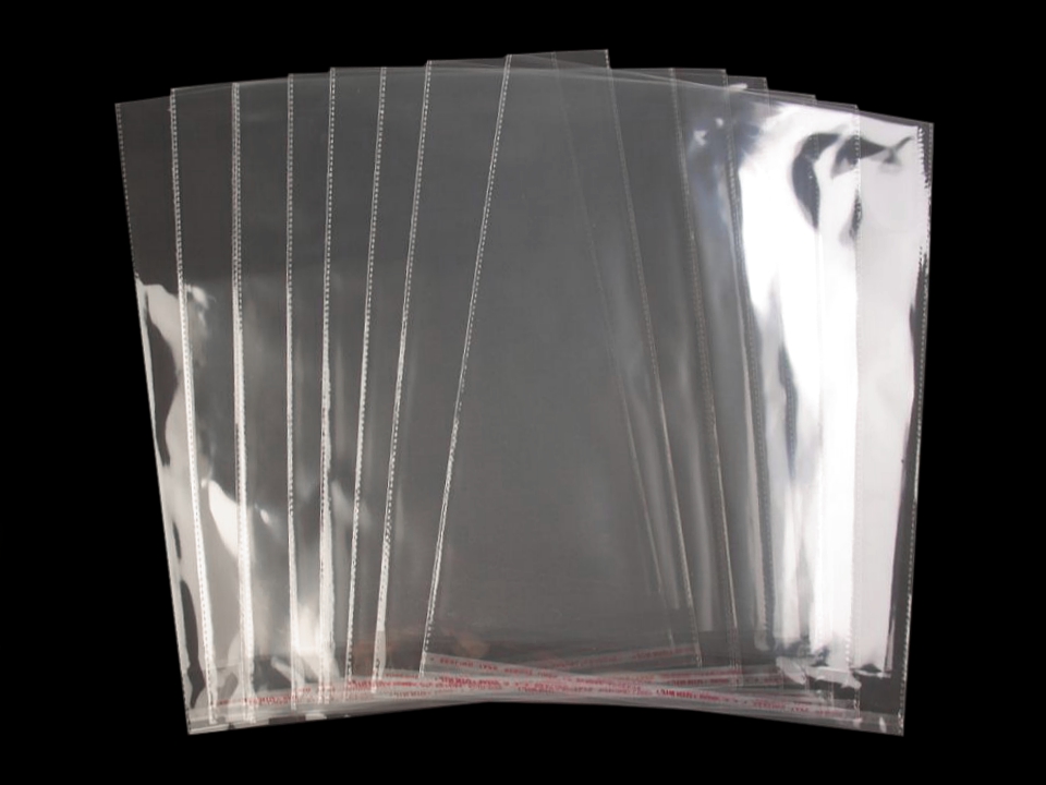 PP vrecko s lepiacou lištou 30x38 cm - 20ks