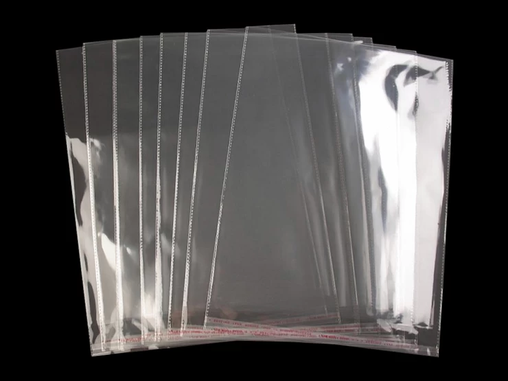 PP vrecko s lepiacou lištou 40x50 cm - 10ks