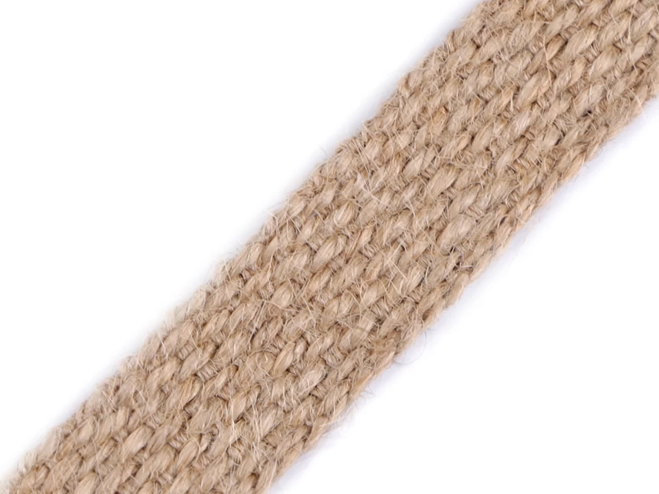 Jutový popruh šírka 20 mm - 1 m