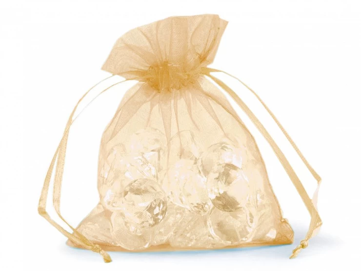Darčekové vrecúško 9x11 cm organza - 10ks
