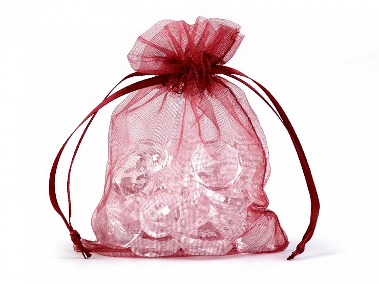 Darčekové vrecúško 9x11 cm organza - 10ks