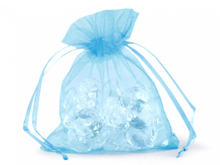 Darčekové vrecúško 9x11 cm organza - 10ks