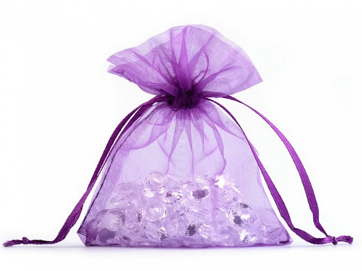 Darčekové vrecúško 9x11 cm organza - 10ks