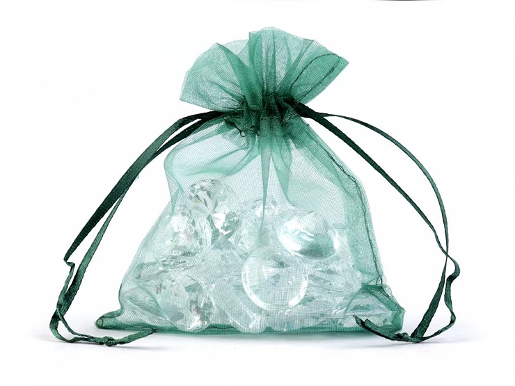 Darčekové vrecúško 9x11 cm organza - 10ks
