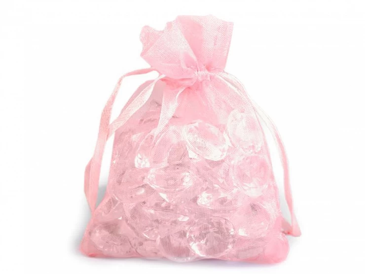 Darčekové vrecúško 9x11 cm organza - 10ks