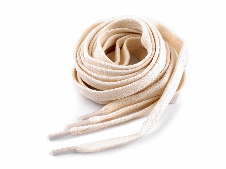 Bavlnené šnúrky do topánok/tenisiek/mikín dĺžka 130 cm - 2ks