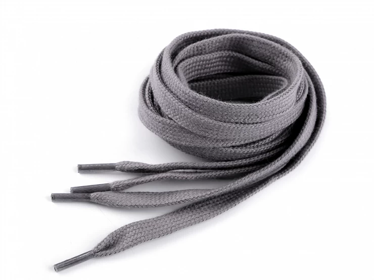 Bavlnené šnúrky do topánok/tenisiek/mikín dĺžka 130 cm - 2ks