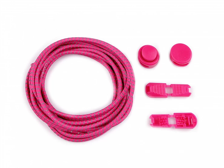 Reflexné elastické samozaväzovacie šnúrky dĺžka 120 cm - 1 pár