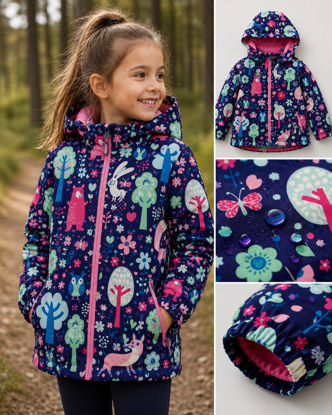 SOFTSHELL ZVIERATKÁ V LESE