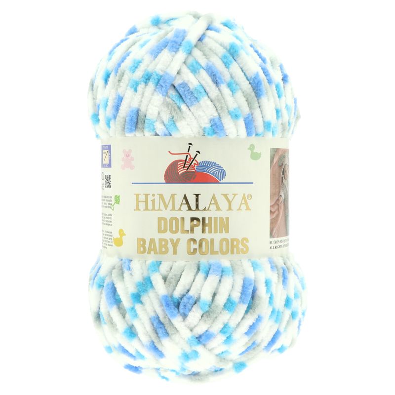 Pletacia priadza Himalaya Dolphin Baby Colors 100 g