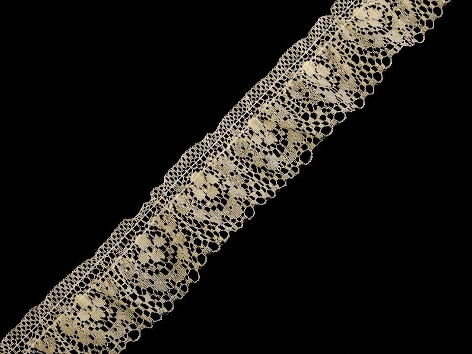 Čipkovaný volánik šírka 40 mm-1m