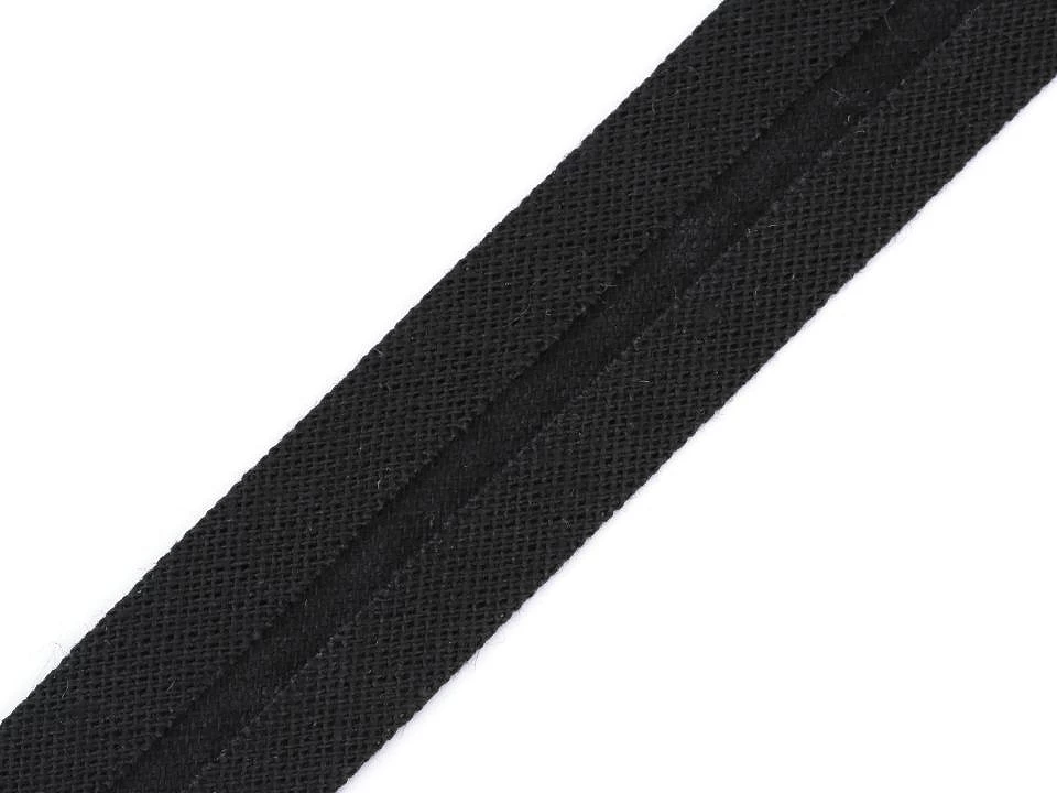 Šikmý prúžok bavlnený šírka 20 mm zažehlený -1m